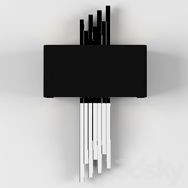 Eichholtz Wall Lamp Caruso 3ds Max - thumbnail 2