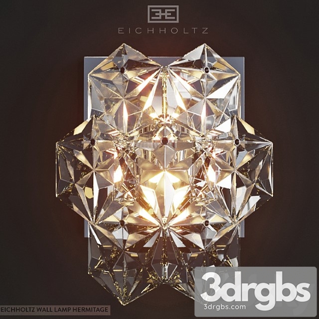 Eichholtz wall lamp hermitage 3dsmax Download - thumbnail 1