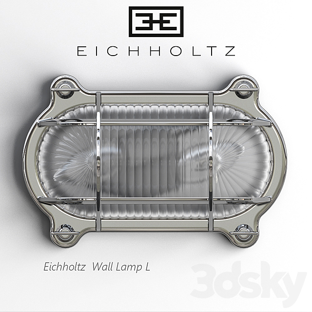 Eichholtz Wall Lamp L 3DS Max Model - thumbnail 2