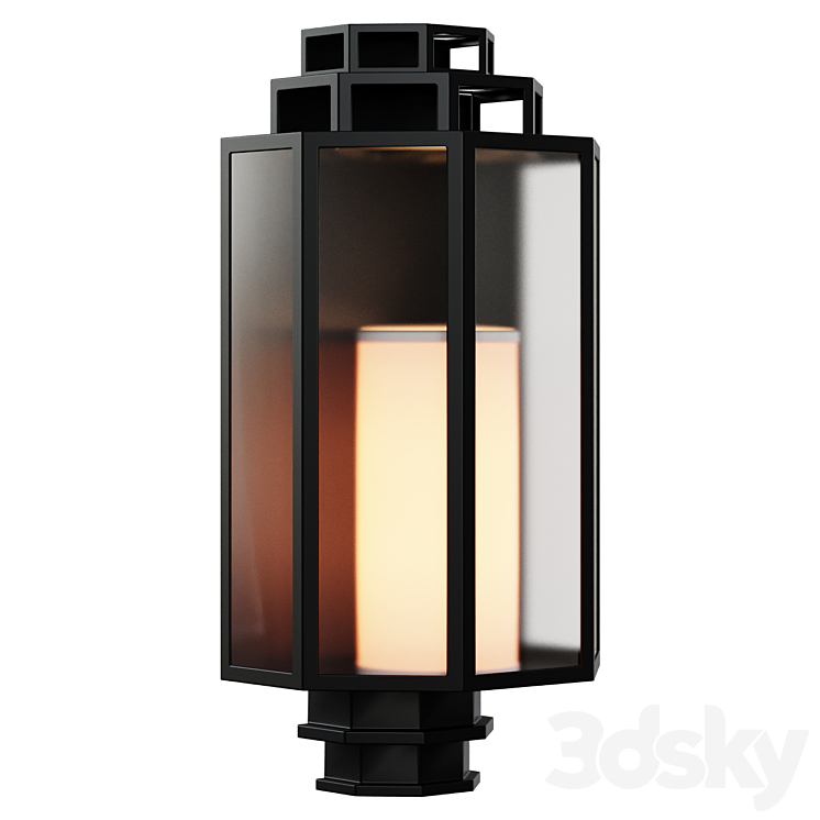 Eichholtz WALL LAMP MONTICELLO wall lamp wall light 3DS Max Model - thumbnail 3