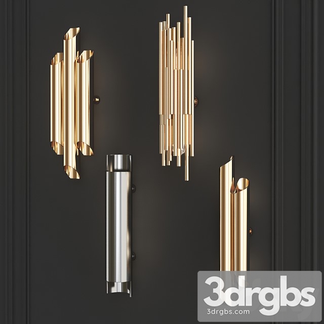 Eichholtz Wall Light Collections 3dsmax Download - thumbnail 1