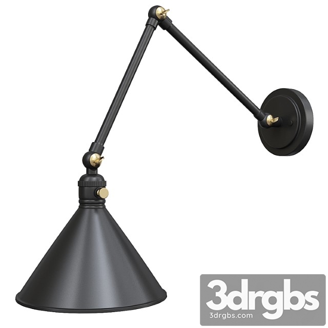 Ellerbeck swing arm wall sconce - thumbnail 1