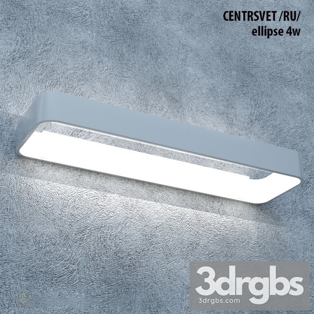 Ellipse Wall Light 3dsmax Download - thumbnail 1