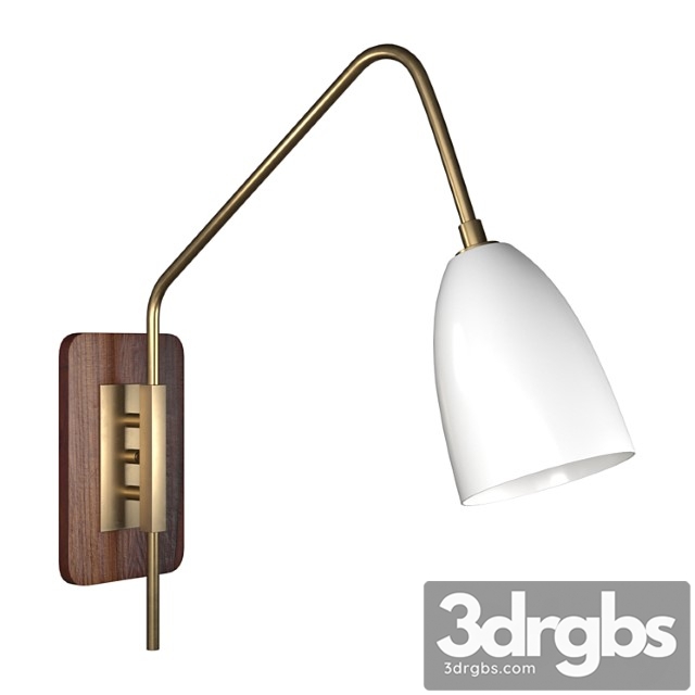 Elska Wall Mount Lamp By Blueprint Lighting Bra 3dsmax Download - thumbnail 1