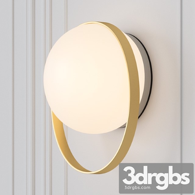 Estiluz circ – wall lamp 3dsmax Download - thumbnail 1