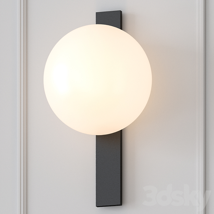 Estiluz CIRC – Wall sconce 3DS Max Model - thumbnail 1