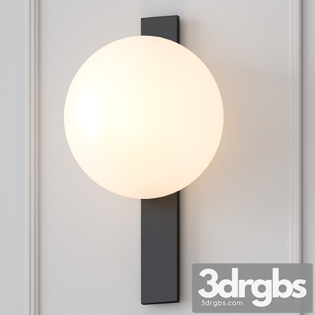 Estiluz Circ Wall Sconce 3dsmax Download - thumbnail 1