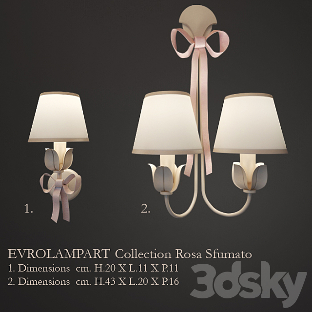 Evrolampart _ Rosa Sfumato 3DSMax File - thumbnail 1