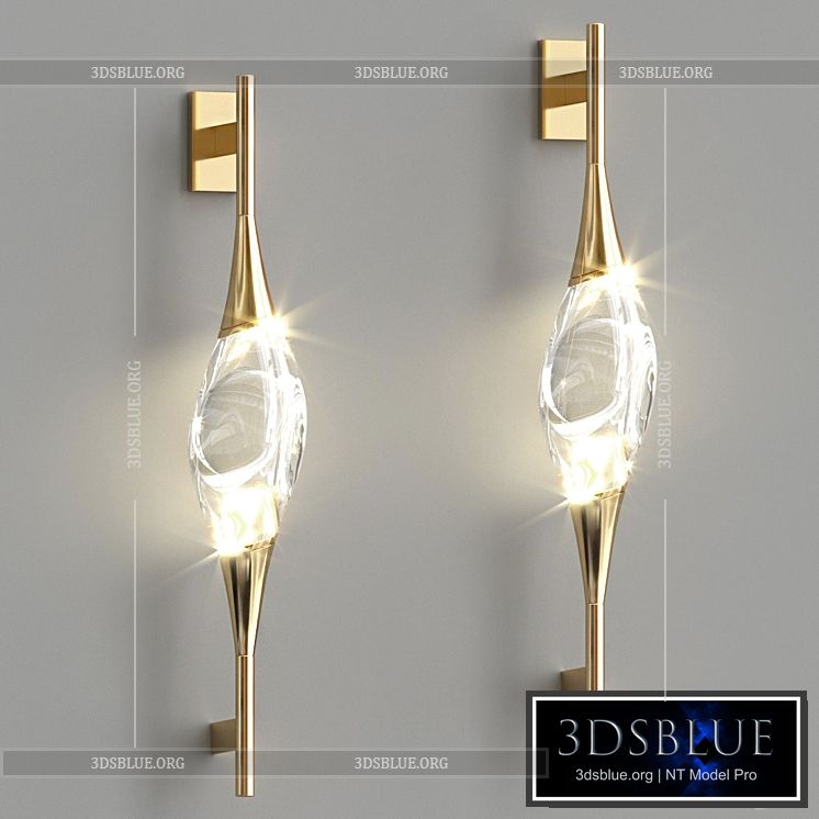 Fame wall lamp 3DS Max - thumbnail 3