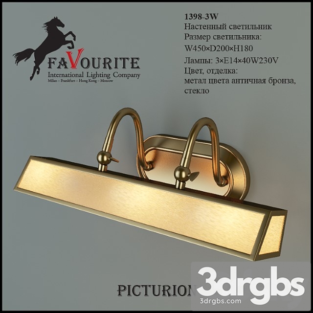 Favourite 1398 3w 3dsmax Download - thumbnail 1