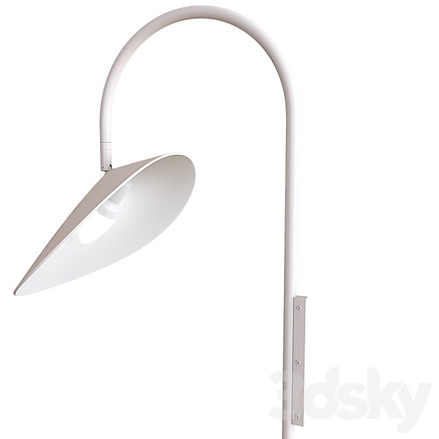 Ferm Living Arum Wall Lamp Tall 3DS Max Model - thumbnail 2