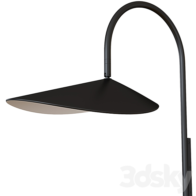 Ferm Living Arum Wall Lamp Tall 3DS Max Model - thumbnail 3