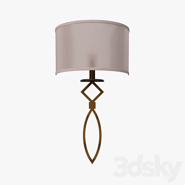 Fine Art Lamps Cienfuegos 887950 3DSMax File - thumbnail 1