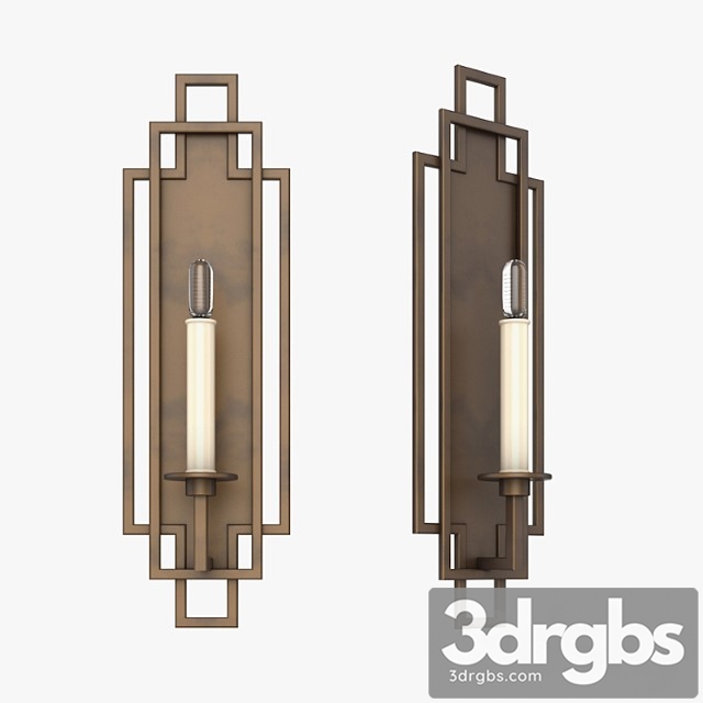 Fine Art Lamps Cienfuegos 889350 3dsmax Download - thumbnail 1