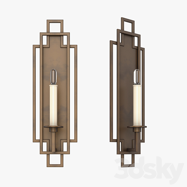 Fine Art Lamps Cienfuegos 889350 3DSMax File - thumbnail 1