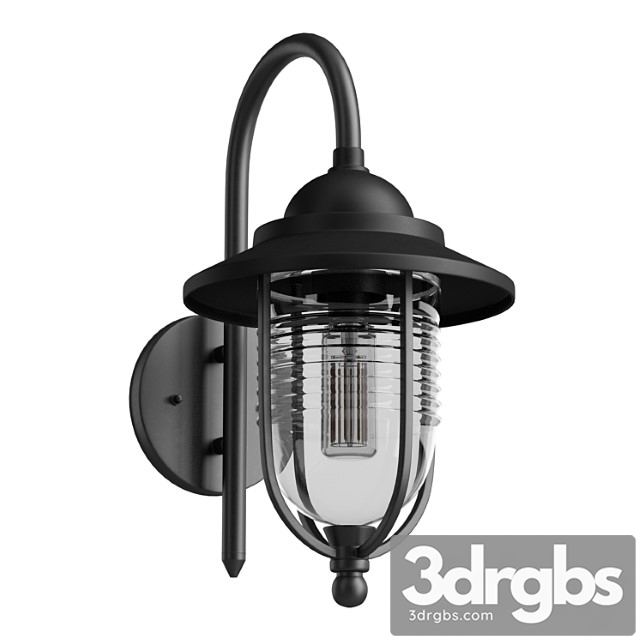 Fishermans wall lantern black - thumbnail 1