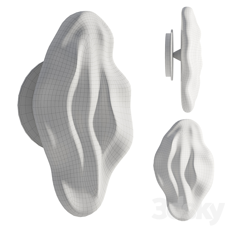 FLO-Wall Light 3DS Max Model - thumbnail 2