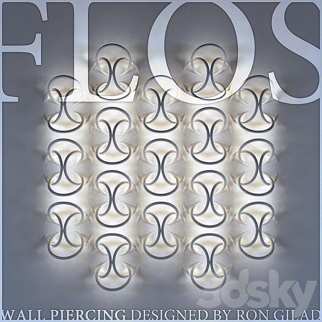 Flos Wall Piercing 3DSMax File - thumbnail 1