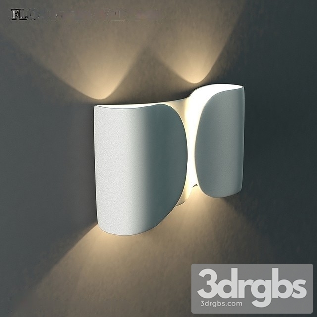 Foglio Flos Wall Light 3dsmax Download - thumbnail 1