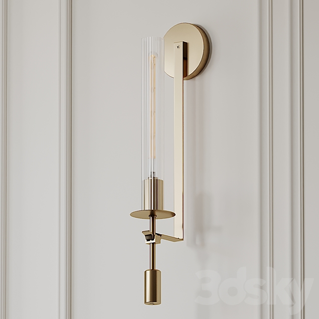 Fontanelle Single Sconce by Restoration Hardware 3DSMax File - thumbnail 1