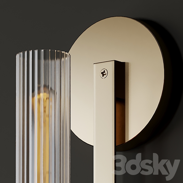 Fontanelle Single Sconce by Restoration Hardware 3DSMax File - thumbnail 3