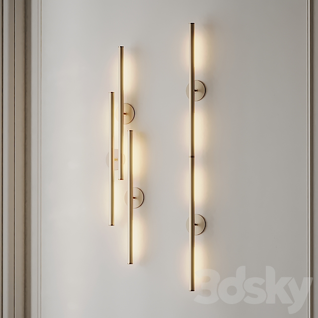 Formation Double Wall Sconce by Jonathan Ben-Tovim 3DSMax File - thumbnail 2