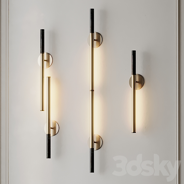 Formation Wall Sconce by Jonathan Ben-Tovim 3DS Max Model - thumbnail 2