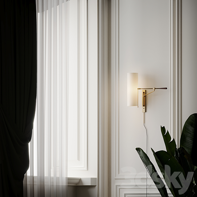 Frankfort Articulating Wall Light by AERIN 3DSMax File - thumbnail 4