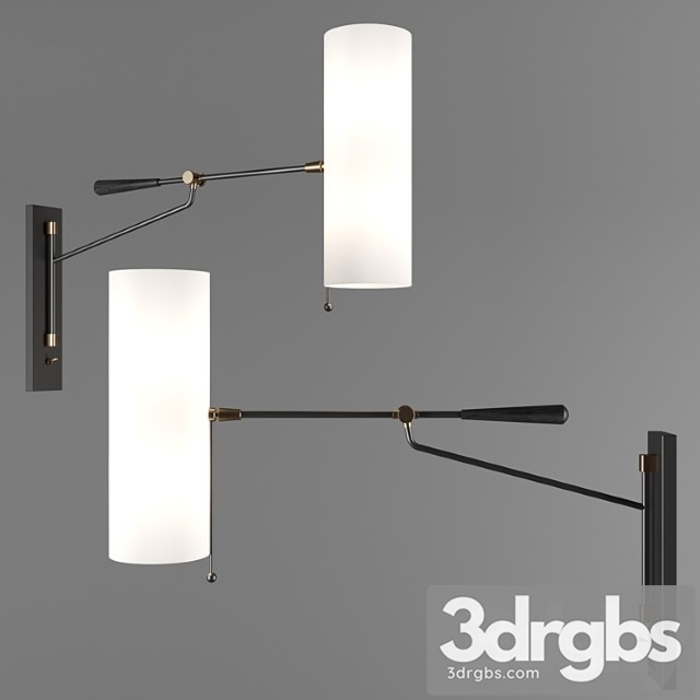 Frankfort articulating wall light by circa lighting - thumbnail 1