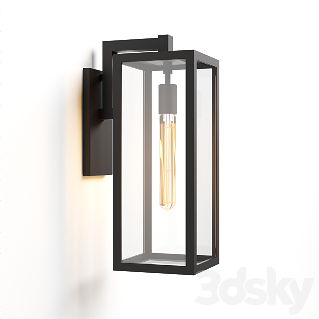 Fresno Framed Medium Sconce 3DS Max Model - thumbnail 3