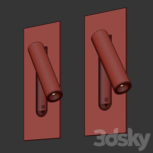 Fuse Unswitched LED Wall Sconce by James Bassant from Astro Lighting 3DSMax File - thumbnail 2