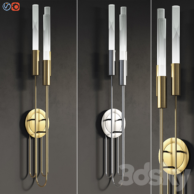 Gala Torch Wall Light Luxxu 3DSMax File - thumbnail 1