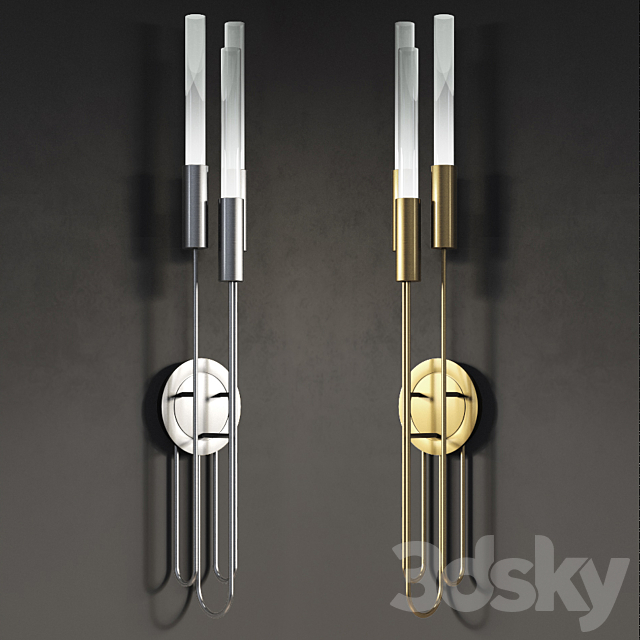 Gala Torch Wall Light Luxxu 3DSMax File - thumbnail 2