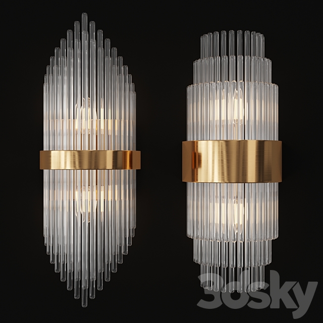 Garda Decor sconce set 3DS Max Model - thumbnail 2