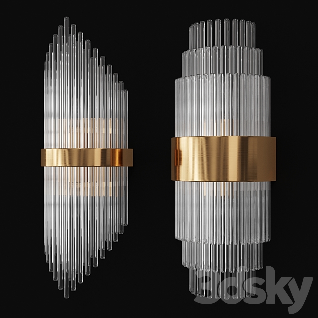 Garda Decor sconce set 3DS Max Model - thumbnail 3