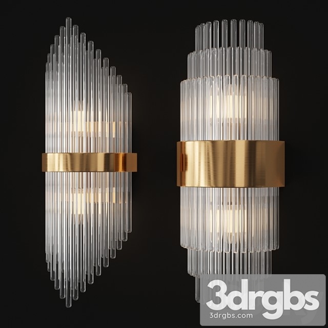 Garda Decor Sconce Set 3dsmax Download - thumbnail 1