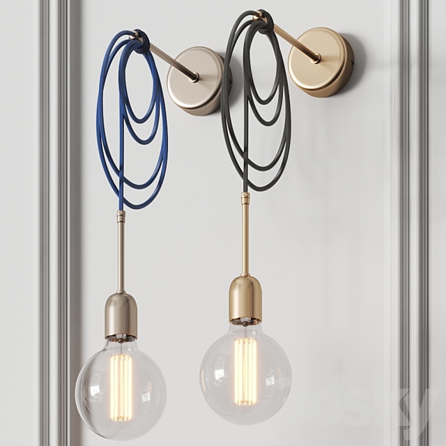 Gi Gambarelli My Stick’n’wire Sconce 3DSMax File - thumbnail 1