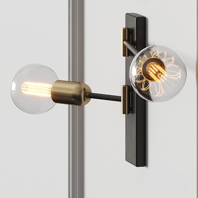 Gibas Ago Wall Lamps 3DS Max Model - thumbnail 2