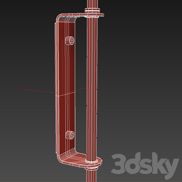 GINGER SWING ARM WALL LIGHT 3DSMax File - thumbnail 4