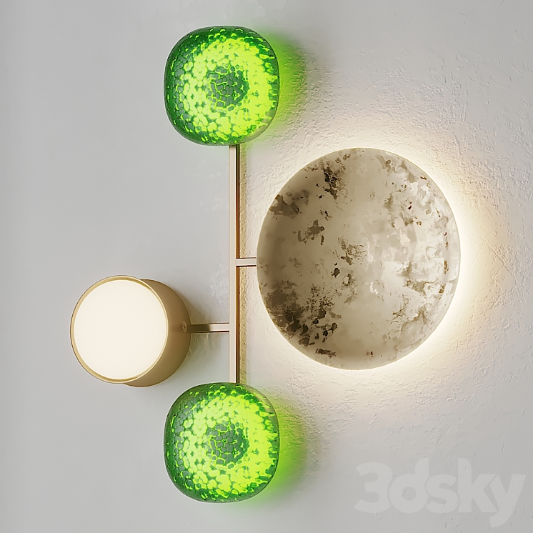 GIOIELLI 06 Wall Sconce from Giiopatocoombes 3DS Max Model - thumbnail 2