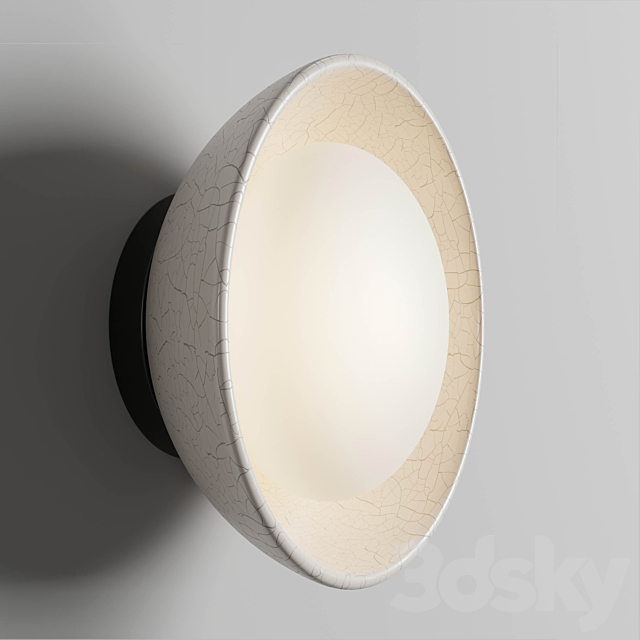 GLAZE SMALL SCONCE wall light 3DS Max Model - thumbnail 2