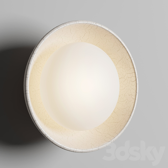 GLAZE SMALL SCONCE wall light 3DS Max Model - thumbnail 4