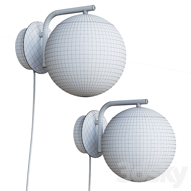 Grant Wall Light 3DSMax File - thumbnail 3