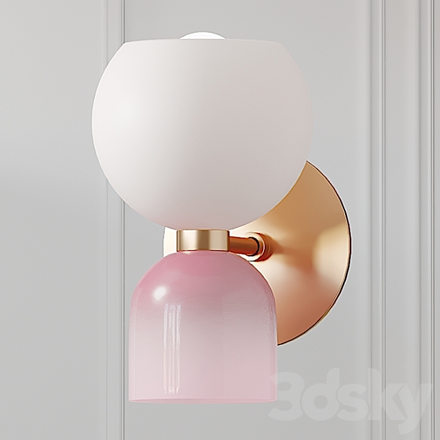 Greta Gooseneck and Sweetie Wall Sconce 3ds Max - thumbnail 2