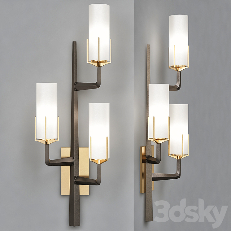 Griffin sconce 3DS Max - thumbnail 1