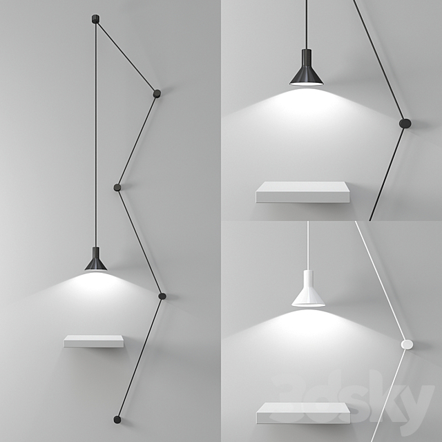 Groppi Hanging Lamp 3DSMax File - thumbnail 1