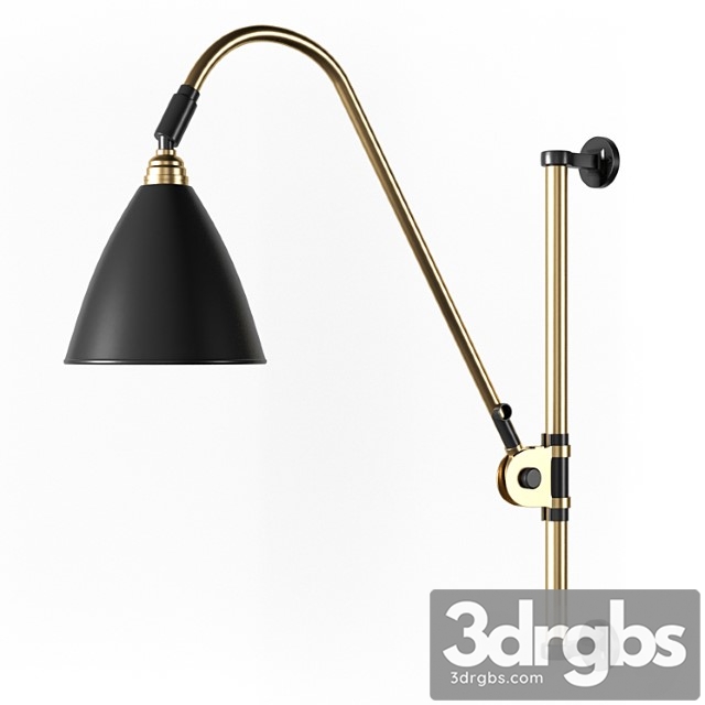 Gubi Bestlite Bl6 Wall Lamp Brass 3dsmax Download - thumbnail 1