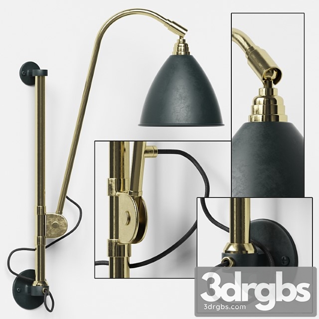 GUBI BL5 Wall Lamp Dia16 3dsmax Download - thumbnail 1