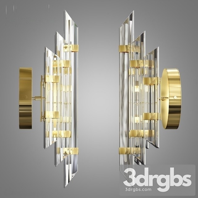 Halcyon Round Sconce 3dsmax Download - thumbnail 1