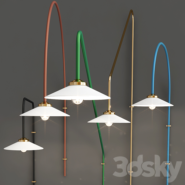 Hanging lamp collection By valerie_objects 3DS Max Model - thumbnail 3